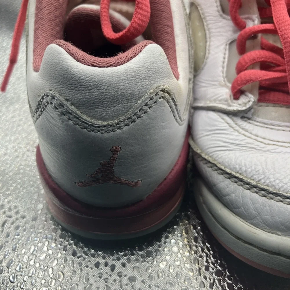 Size 12 C-Nike Air Jordan 5 Low Retro Crafted For Her Pink TD